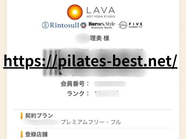 LAVA系列Rintosullの会員証